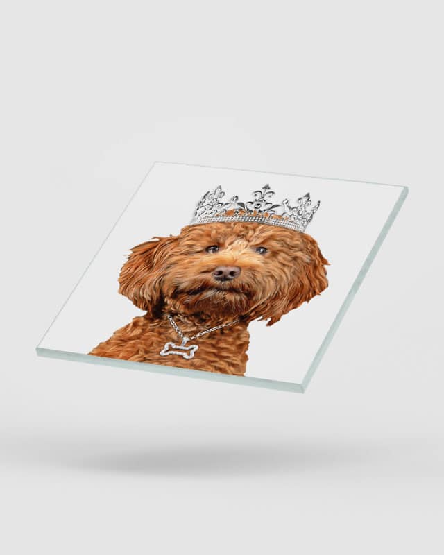 Apricot Cockapoo Dog Coasters
