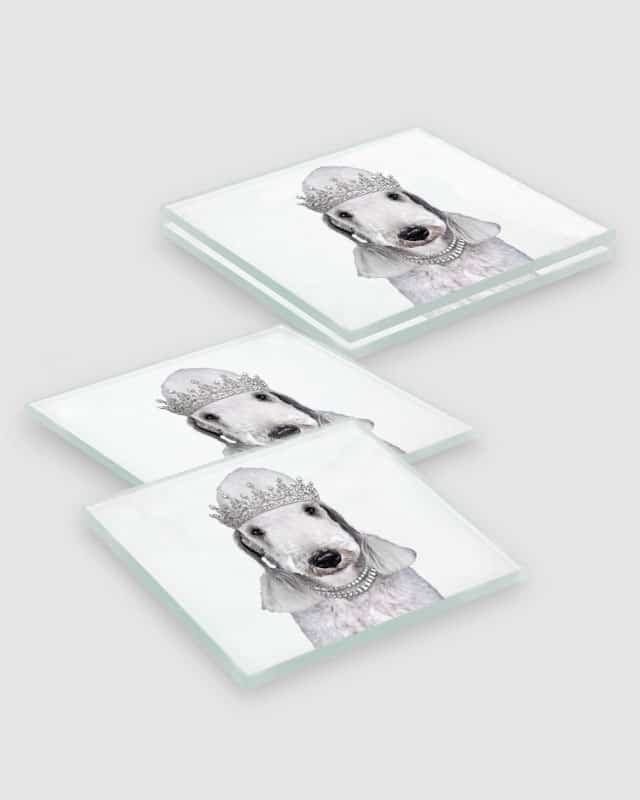 Bedlington Terrier Dog Coasters