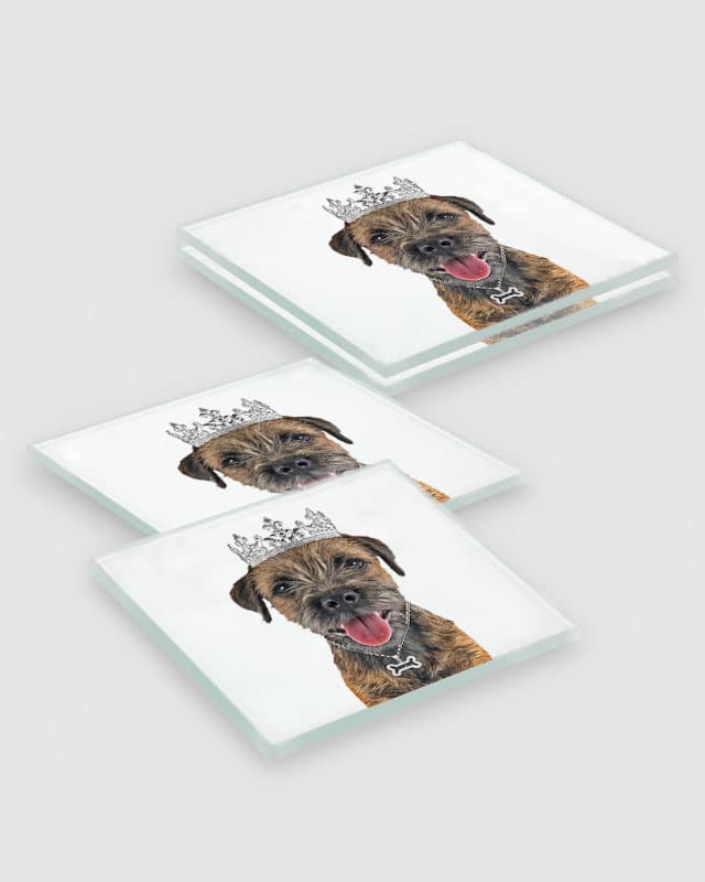 Border Terrier Dog Coasters