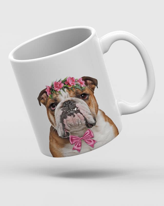 British Bulldog Ceramic Mug