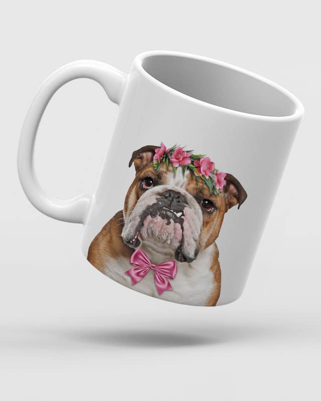 British Bulldog Ceramic Mug