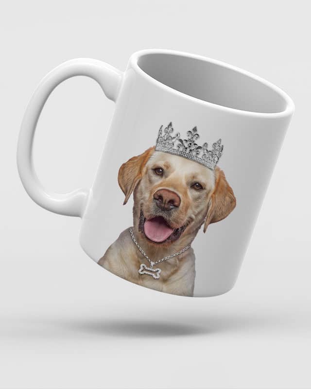 Golden Labrador Dog Ceramic Mug