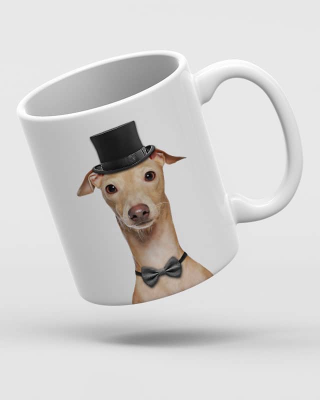 Italian Greyhound Dog Ceramic Mug