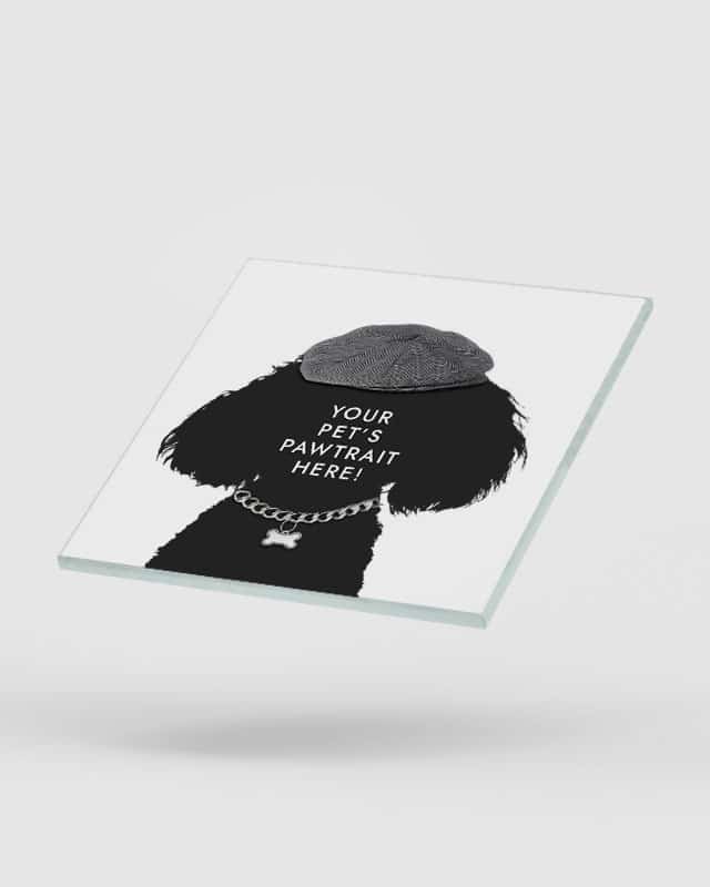 Personalised Pet Portrait Coasters The Diamond Geezer