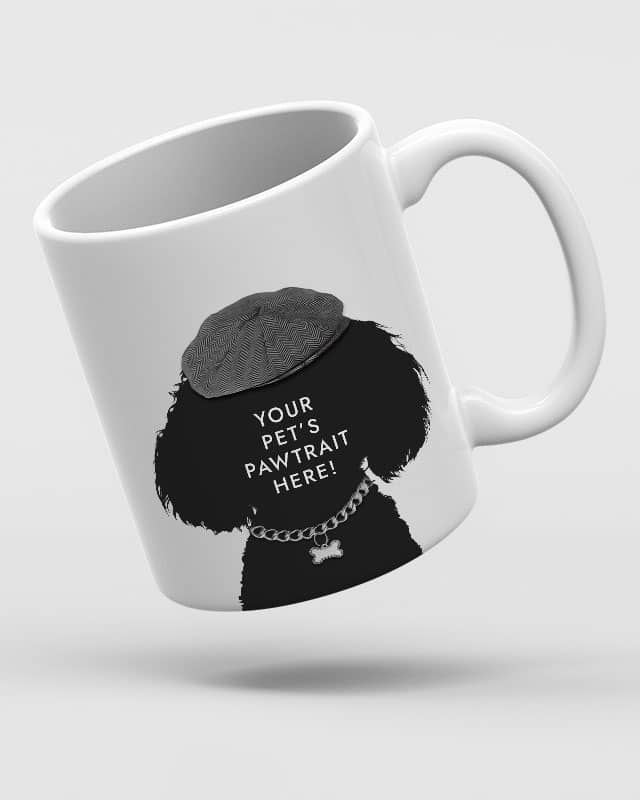 Personalised Pet Portrait The Diamond Geezer Ceramic Mug