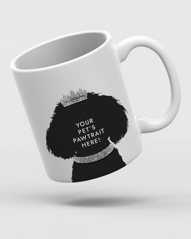 Personalised Pet Portrait The Diva Ceramic Mug