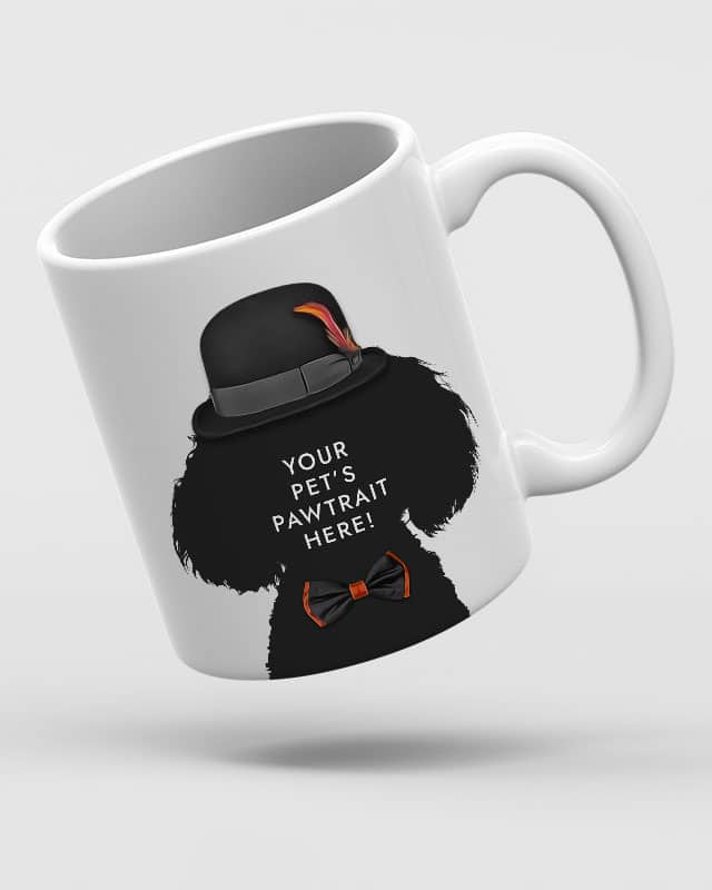 Personalised Pet Portrait The Old Fashioned Ceramic Mug