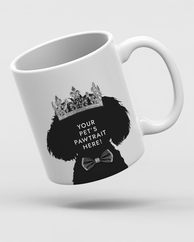 Personalised Pet Portrait The Prince Ceramic Mug