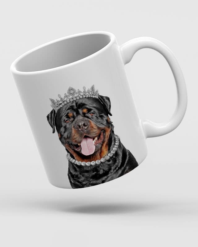 Rottweiler Dog Ceramic Mug