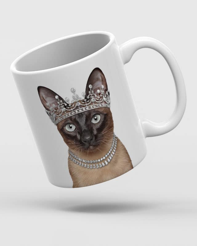 Siamese Cat Ceramic Mug